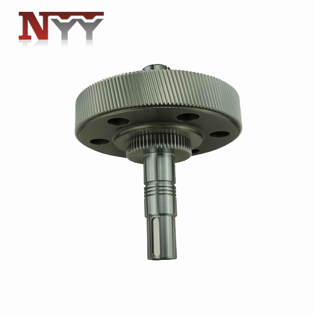Marine impeller involute 17CrNiMo6 carburized tooth grinding gear shaft assembly