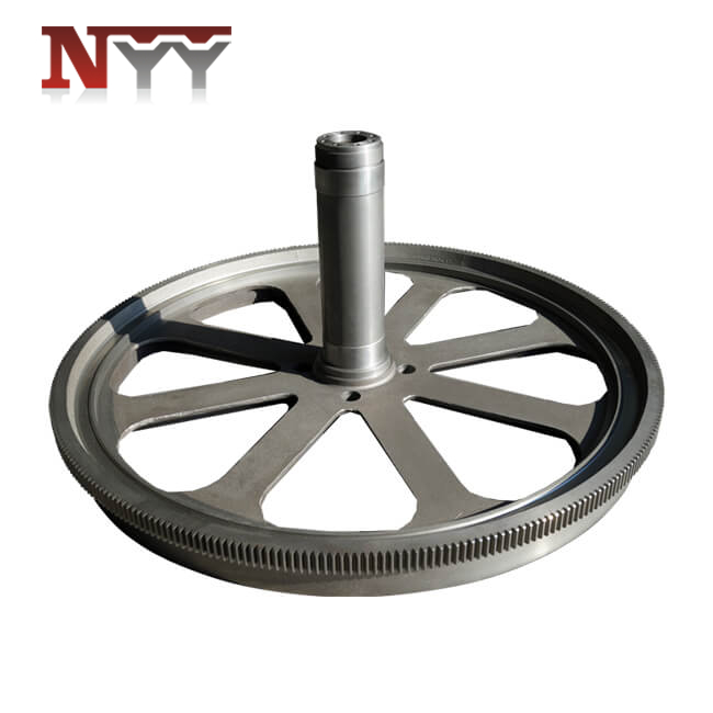 Big circular knitting machinery gear assembly