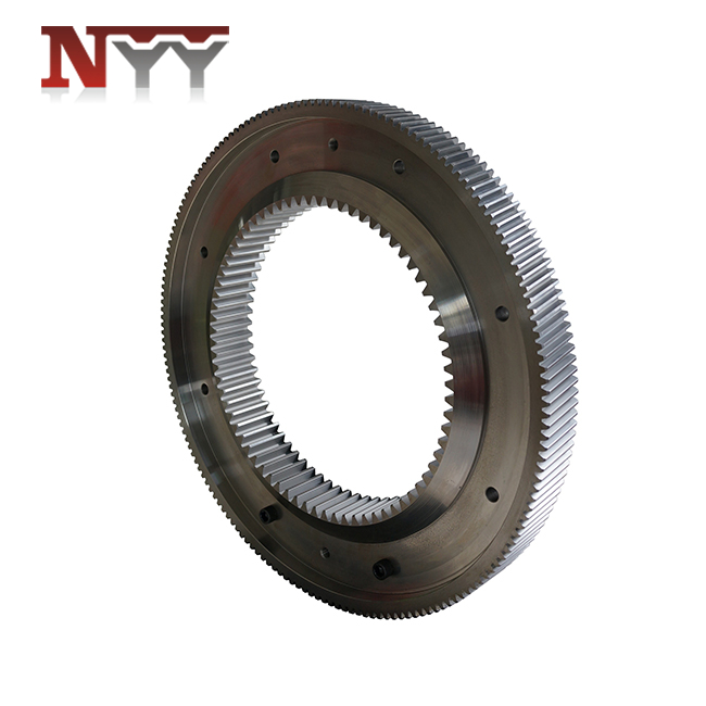 On-shore, off-shore oil machinery 42CrMo internal and external tooth grinding gear